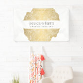 Luxe Wood-effect Art Spandoek (Insitu)