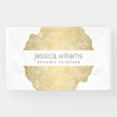 Luxe Wood-effect Art Spandoek (Horizontaal)