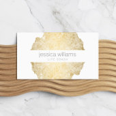 Luxe Wood-effect Art Visitekaartje