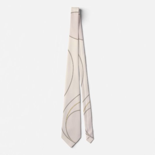 Luxe Yoga Moderne Patrooncollectie Stropdas (Voorkant)