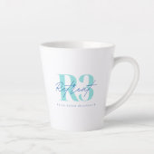 Luxe Zelfzorg Wellness Retreat Branded Latte Mok (Rechts)