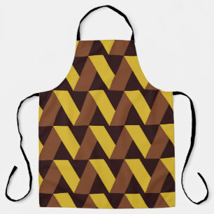 Luxe Zig-Zag lijn naadloos patroon Schort