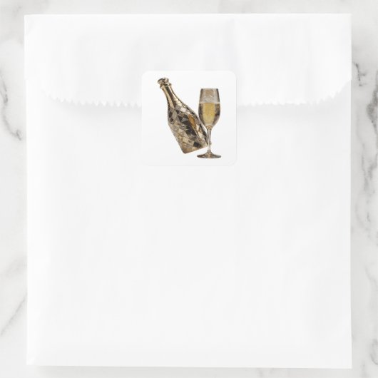 Luxe Zilver Label Design (Tas)