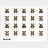 Luxe Zilveren Abstracte Label Ontwerp (Vel)
