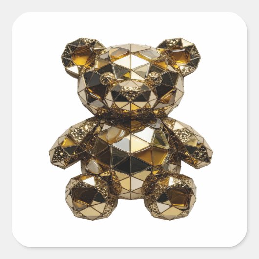 Luxe Zilveren Abstracte Label Ontwerp (Voorkant)