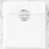 Luxe Zilveren Body Butter Labels (Tas)