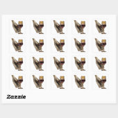 Luxe Zilveren Decal Ontwerp Vierkante Sticker (Vel)
