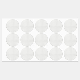 Luxe zilveren gepersonaliseerde favorietenlabels labels