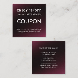 Luxe Zilveren Glitter Salon Benodigdheden Kortingskaartje