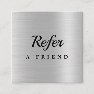 Luxe Zilveren Glitter Salon Kortingskaartje