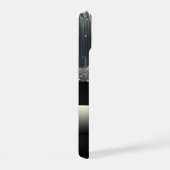 Luxe zilveren vloeibare druppel iPhone 15 case (Rechterkant)