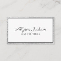 Luxe Zilverfolie Schrift