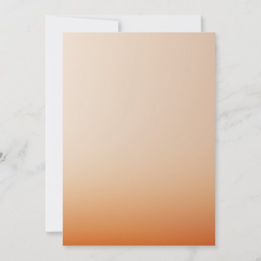 Luxe zonsondergang achtergrond kaart (Achterkant)