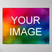 Luxe zwaar papier Maak je eigen foto Poster (Voorkant)