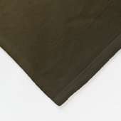 Luxe Zwart en Goud Gradient Fleece Deken (Hoek)