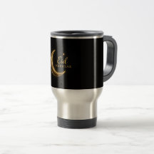 Luxe Zwart & Goud Eid Mubarak – Elegant