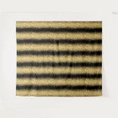 Luxe Zwart Goud Glitter Wandkleed (Voorkant (horizontaal))