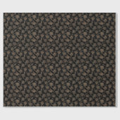 Luxe Zwart Inpakpapier (Vlak)