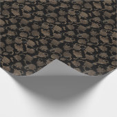 Luxe Zwart Inpakpapier (Hoek)