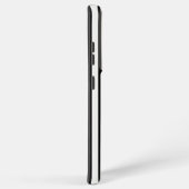 Luxe zwart-wit Galaxy telefoonhoesje Samsung Galaxy Hoesje (Rechterkant)