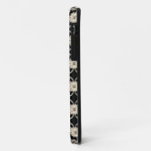 Luxe zwart-wit geometrisch patroon Case-Mate iPhone case (Achterkant/links)