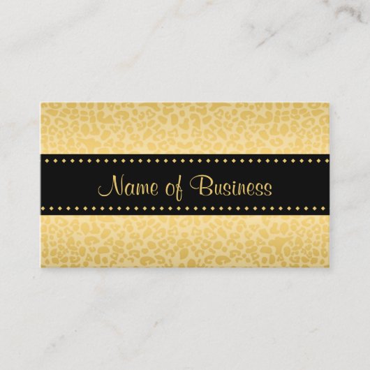 Luxe zwart-witprinter visitekaartje (Voorkant)