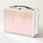 Luxe zwarte roze goudvrije rand (Voorkant)