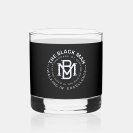 Luxe Zwarte Whiskyglazen voor Mannen Premium Barac Whisky Glas
