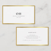 Luxearme metalen Visitekaartje (Voorkant / Achterkant)