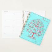 Luxeboom van het roze deeg van het reddingsmonogra planner (Display)