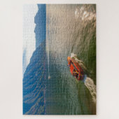  luxeboot op Lake Como, Italië Legpuzzel (Verticaal)