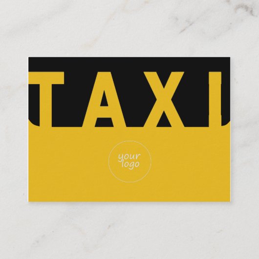 LuxeCab Visitekaartje (Achterkant)