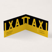 LuxeCab Visitekaartje (Binnen)