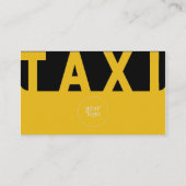 LuxeCab Visitekaartje (Achterkant)