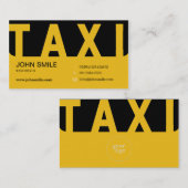 LuxeCab Visitekaartje (Voorkant / Achterkant)