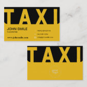 LuxeCab Visitekaartje (Voorkant / Achterkant)