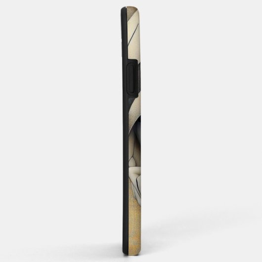 LuxEdge – Designer iPhone 15/16 Protective Case (Achterkant/rechts)