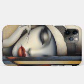 LuxEdge – Designer iPhone 15/16 Protective Case (Achterkant (horizontaal))