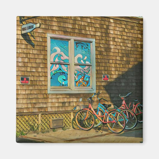 Luxegiften voor fietsers magneet (Voorkant)