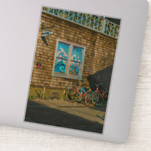 Luxegiften voor fietsers sticker