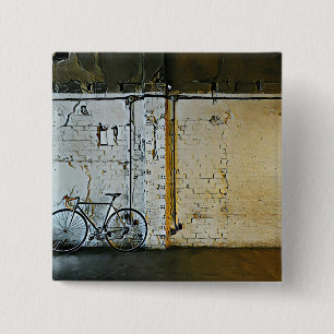 Luxegiften voor fietsers vierkante button 5,1 cm