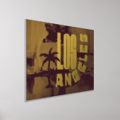 luxegoud Los Angeles abstracte beeldende kunst ech Folie Afdrukken (Laagn)