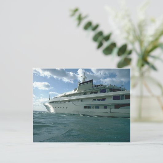 Luxejacht Briefkaart (Staand voorkant)