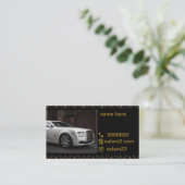 luxekaart visitekaartje (Staand voorkant)