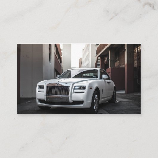 luxekaart visitekaartje (Achterkant)