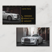 luxekaart visitekaartje (Voorkant / Achterkant)