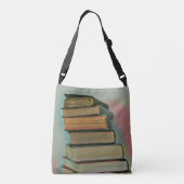 Luxekaartjes voor boekliefhebbers crossbody tas (Achterkant)