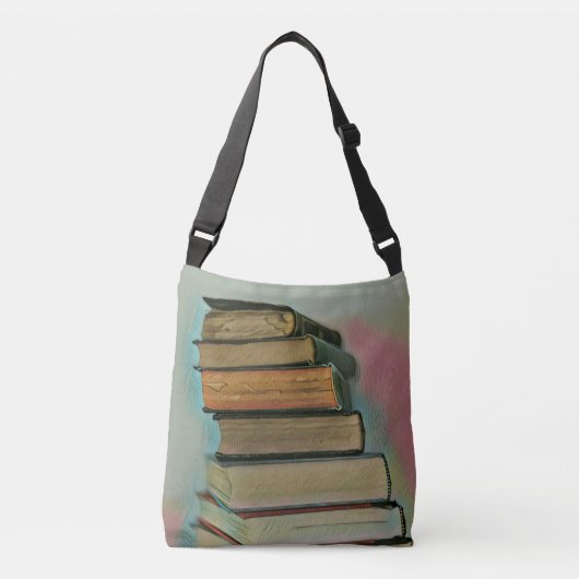 Luxekaartjes voor boekliefhebbers crossbody tas (Voorkant)