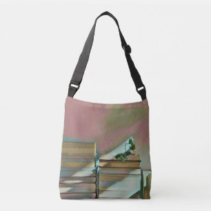 Luxekaartjes voor boekliefhebbers crossbody tas
