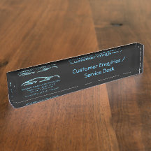 Luxekar-logo - Ice Blue-sportauto op zwart